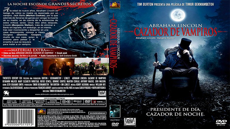 Abraham Lincoln Cazador De Vampiros 2012